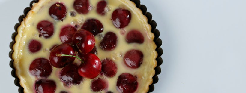 Pastel de cerezas